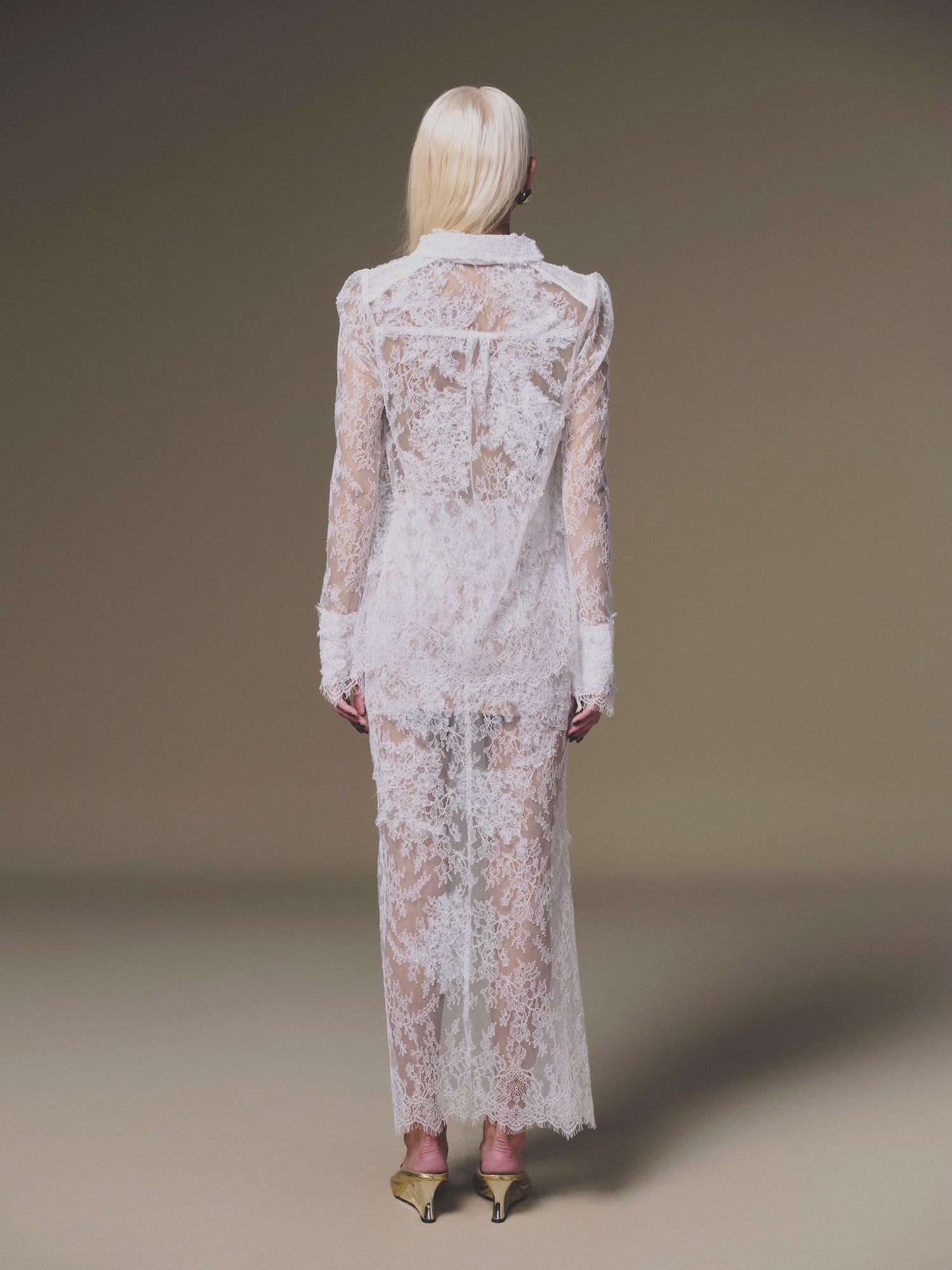 KEIRA TONG Petal Sheer Top &amp; Petal Sheer Skirt