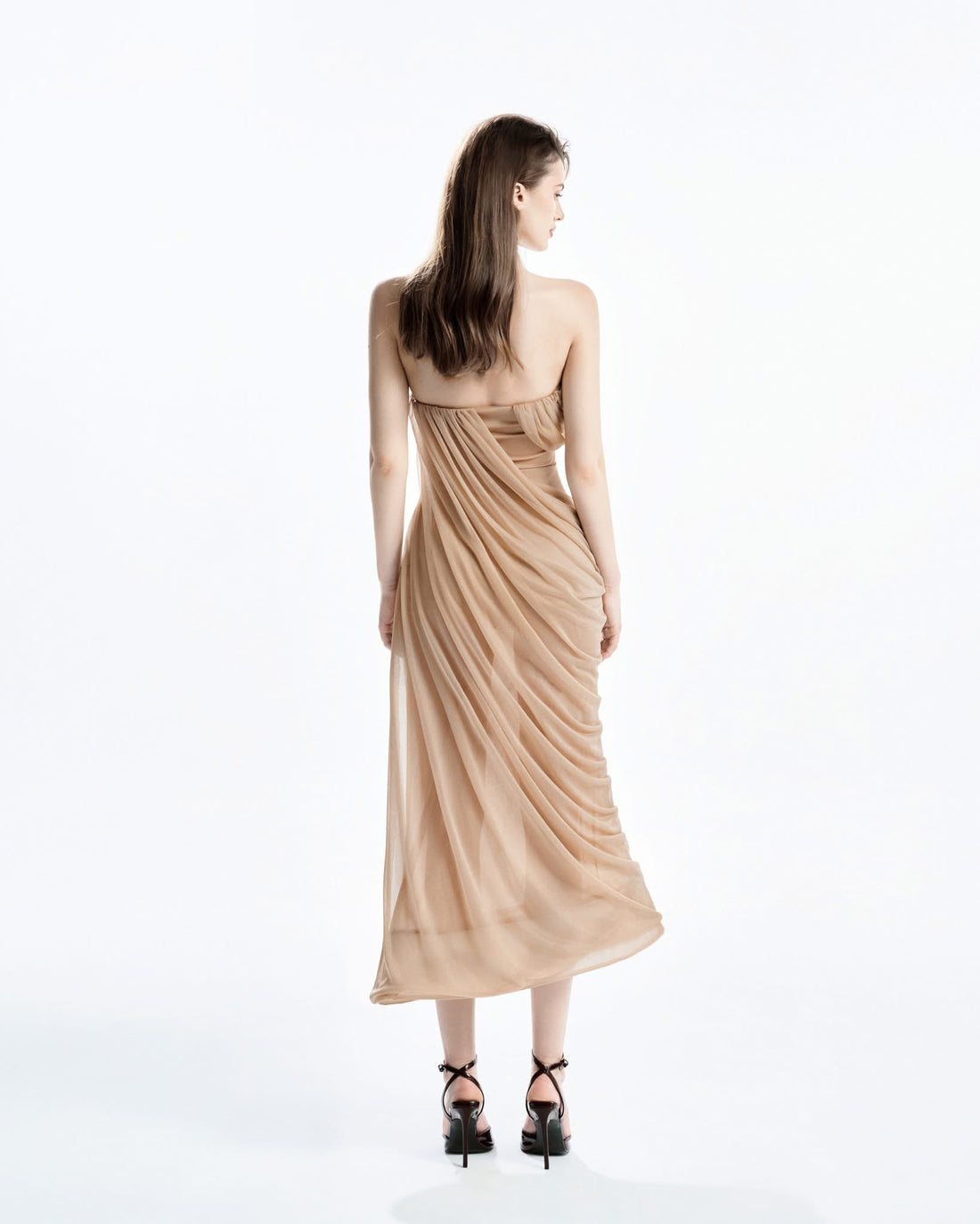MUST HAVE Unique Structured Midi Dress