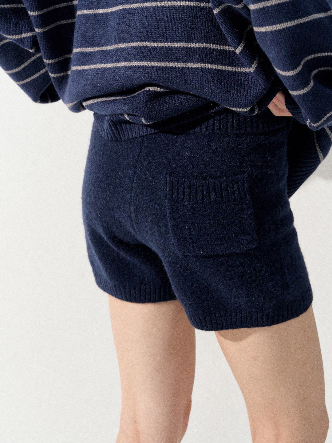 Lafreedom LAF350926 Lazy style knitted shorts