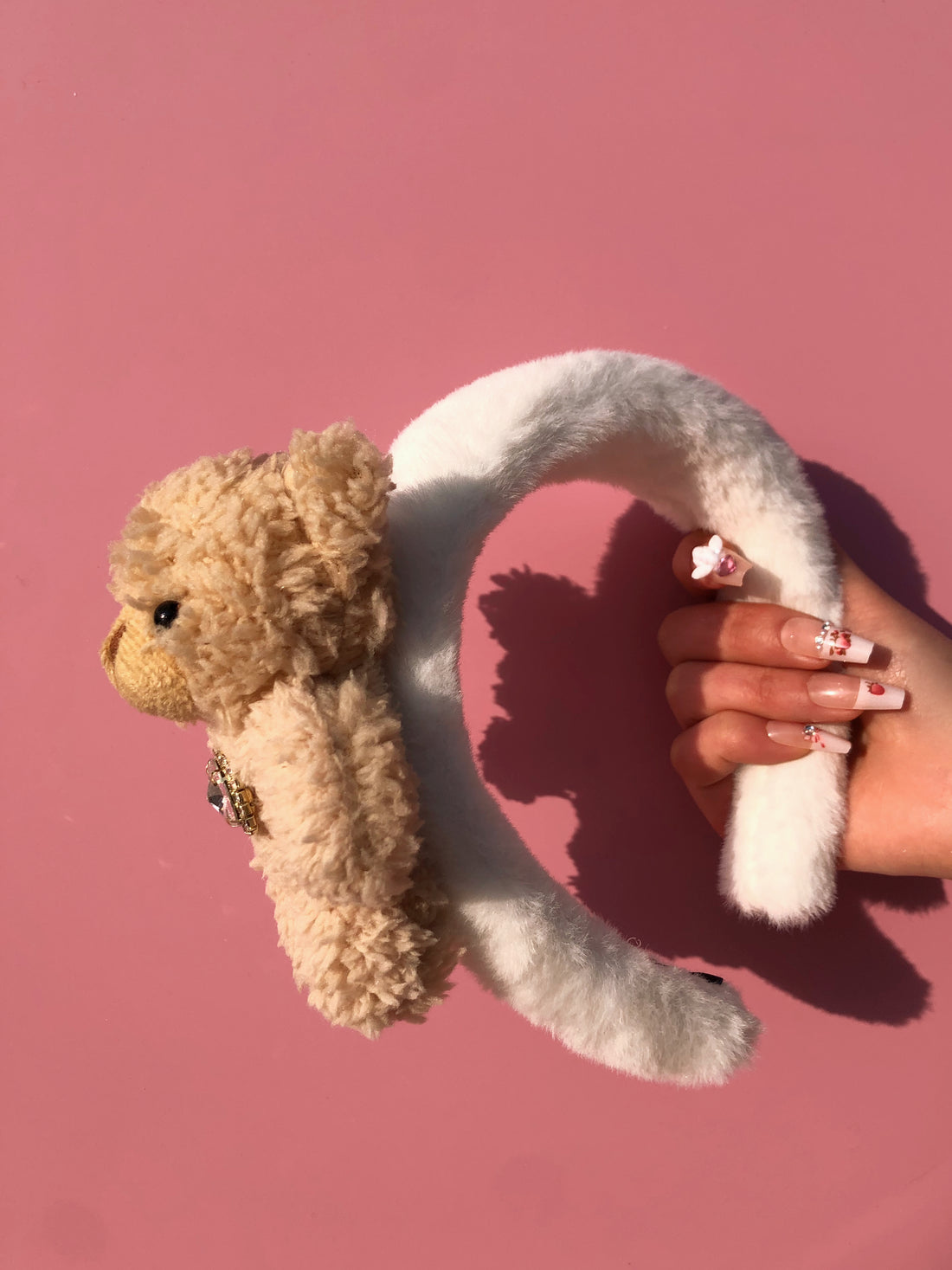 My Rosebar Snow Teddy Headband