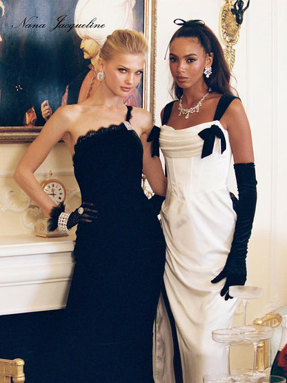 Nana Jacqueline Angelica Velvet Maxi Dress