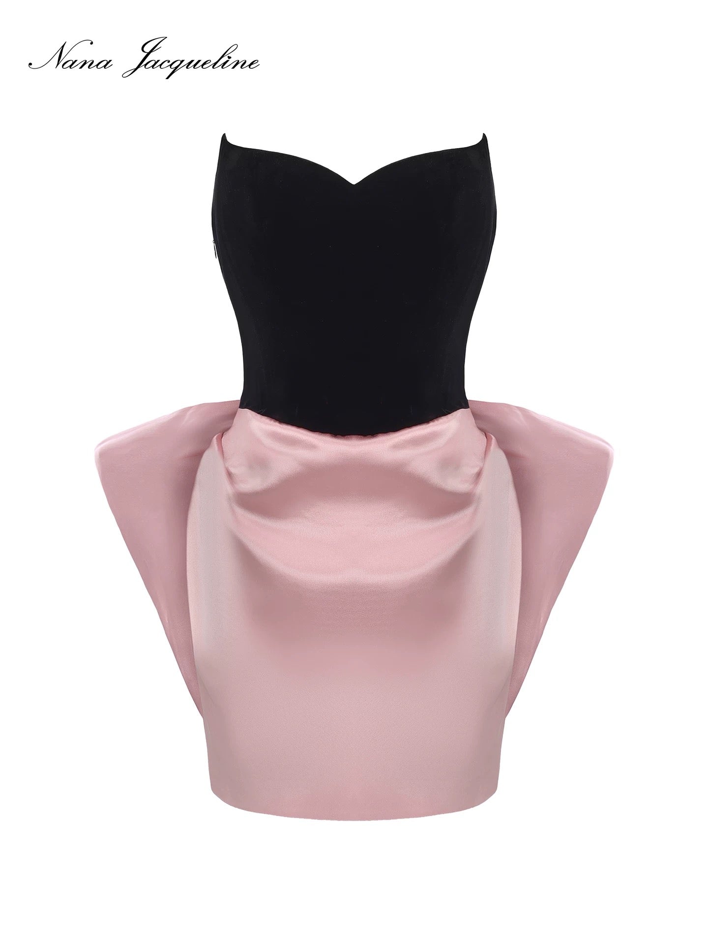 Nana Jacqueline Amelia Bow Mini Dress