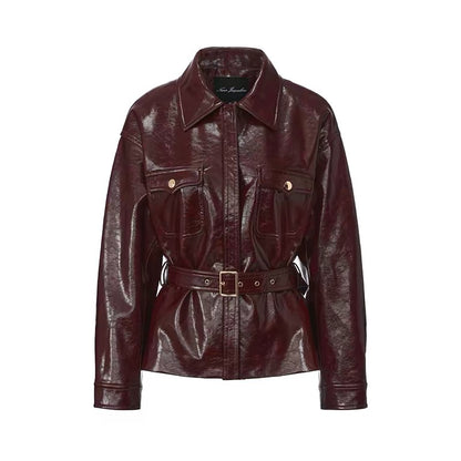 Nana Jacqueline Isabella Vegan Leather Jacket