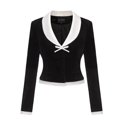 Nana Jacqueline 13 Victoria Velvet Blazer + Victoria Velvet Mini Skirt