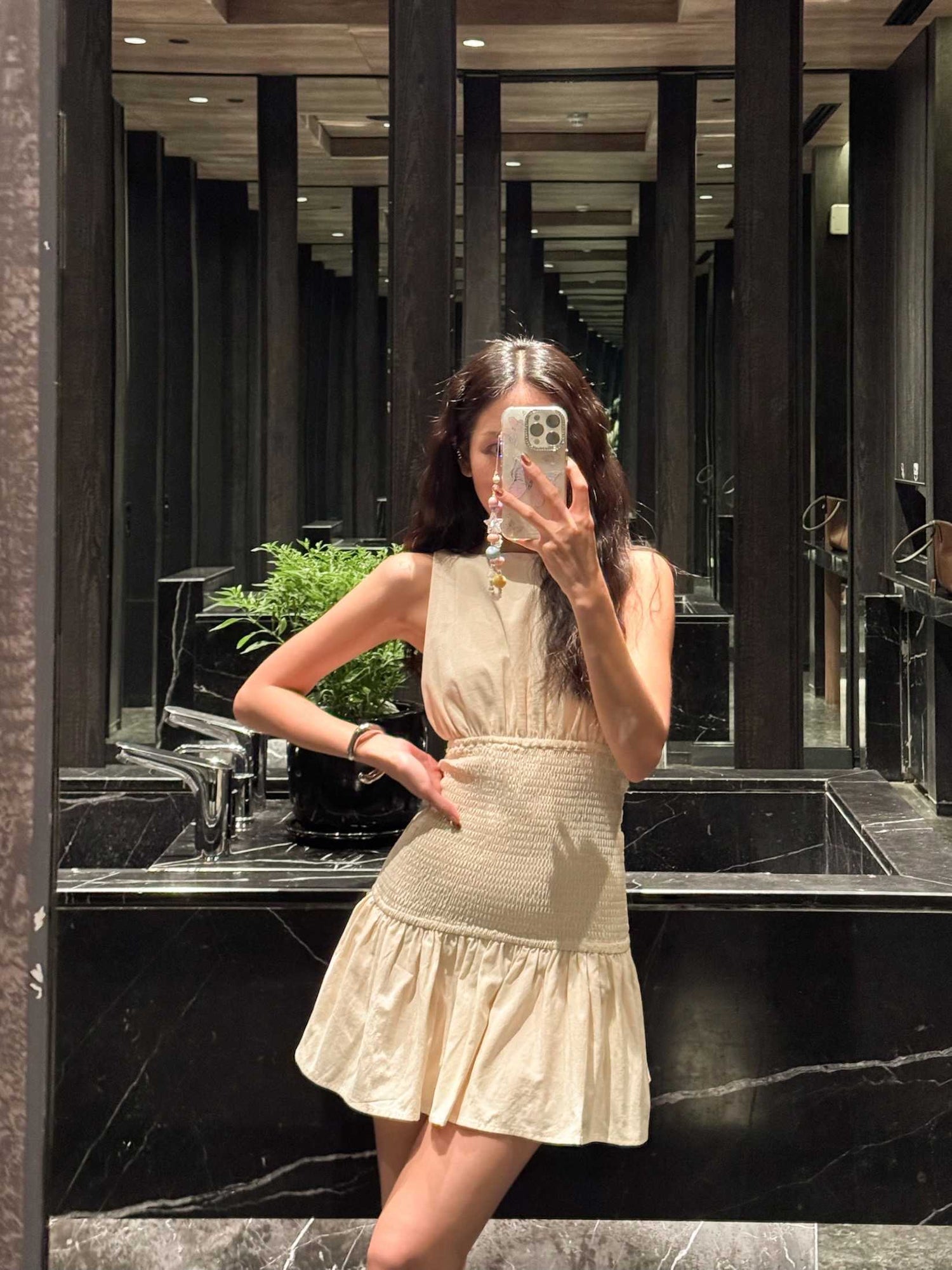 TC.store Linen Mini Dress