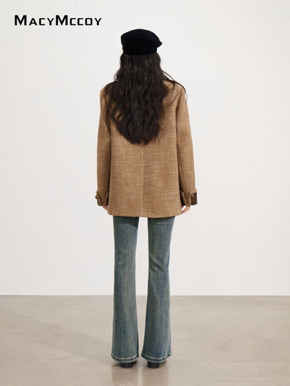 MacyMccoy MMC2025166 Vintage woolen suit jacket