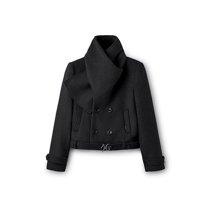 NAWS Scarf woolen coat
