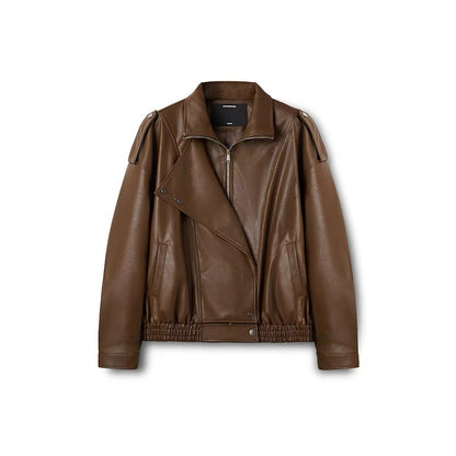 NAWS Retro casual big collar loose jacket
