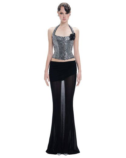 FFSD Chrome Top &amp; Daisky Skirt