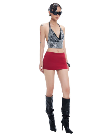 FFSD Metallic Top &amp; Mist Skirt