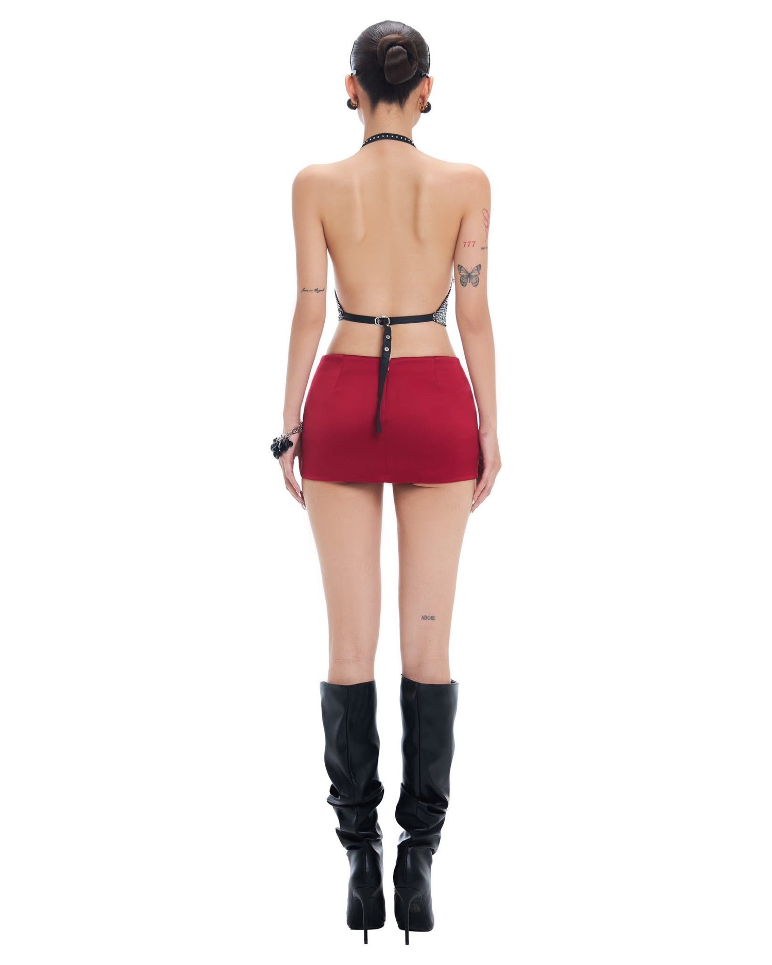 FFSD Metallic Top &amp; Mist Skirt