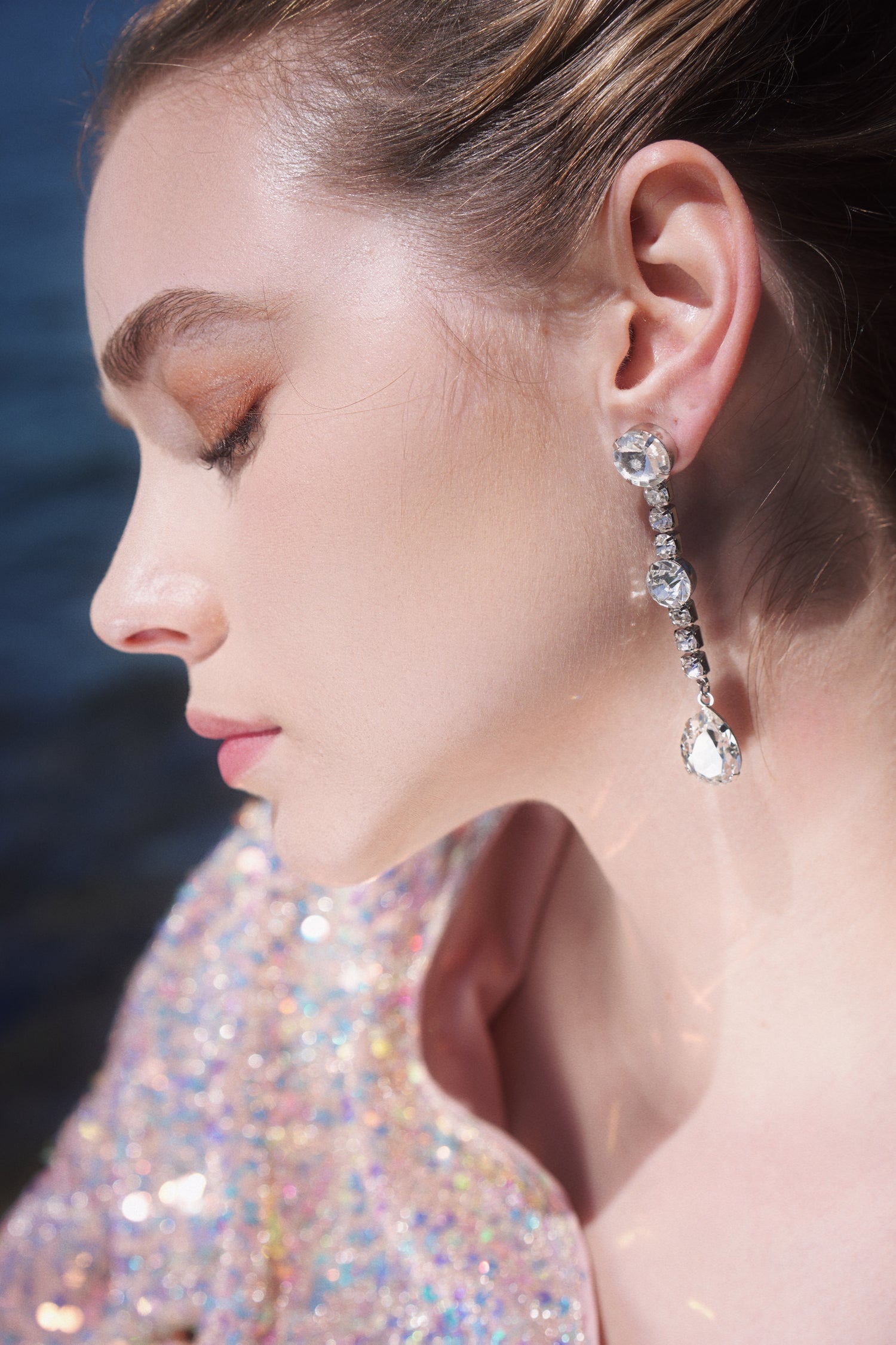 My Rosebar Icy Earring