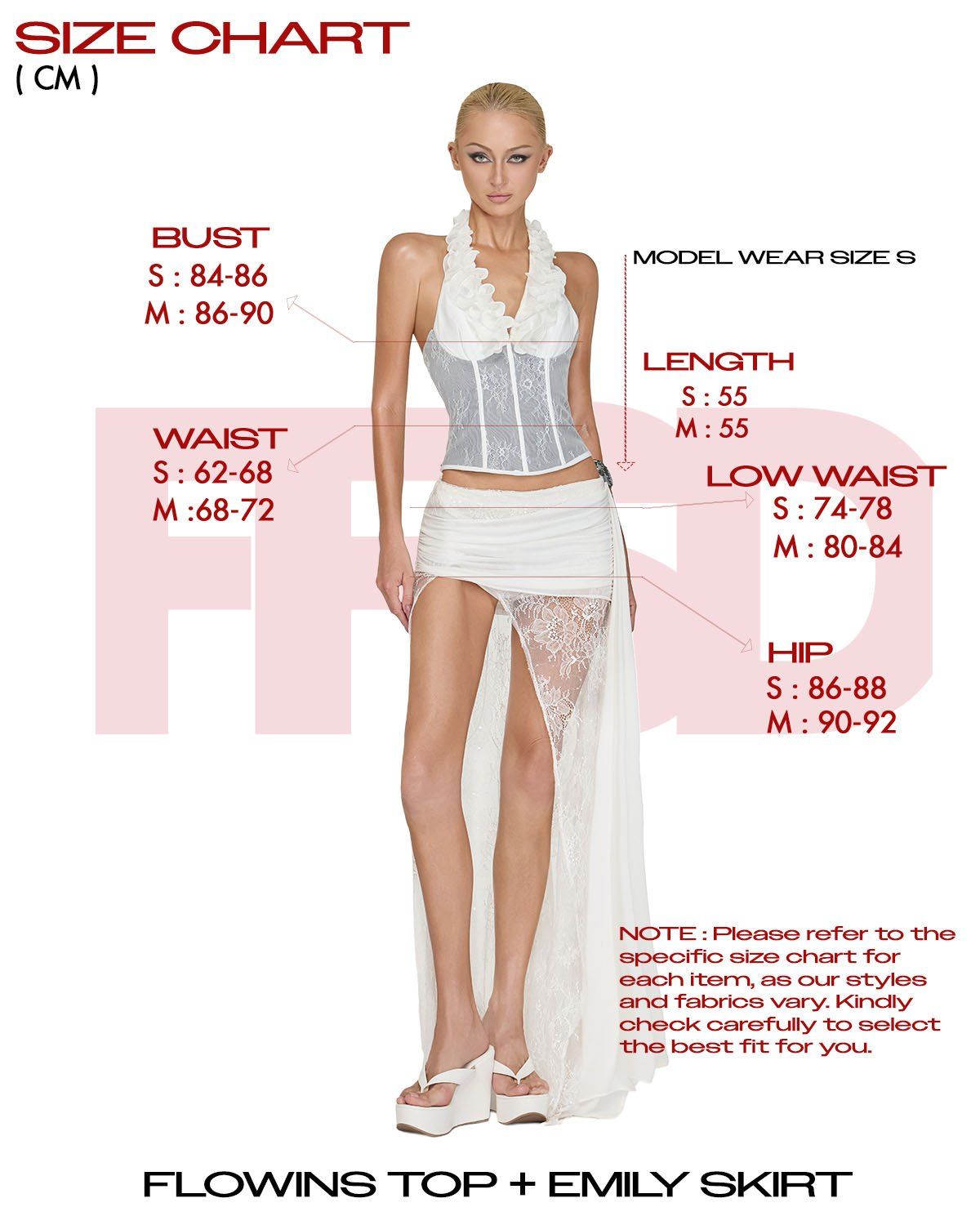 FFSD Flowins Top &amp; Emily Skirt Set