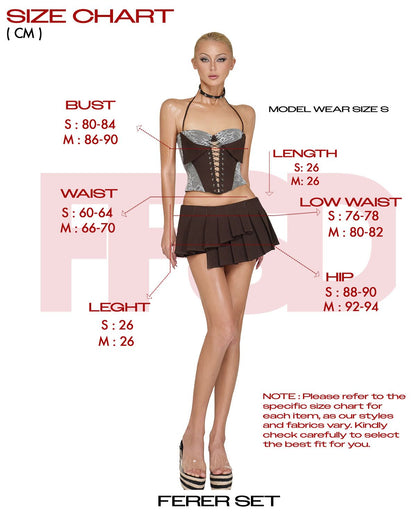 FFSD Firer Top &amp; Firer Skirt Set