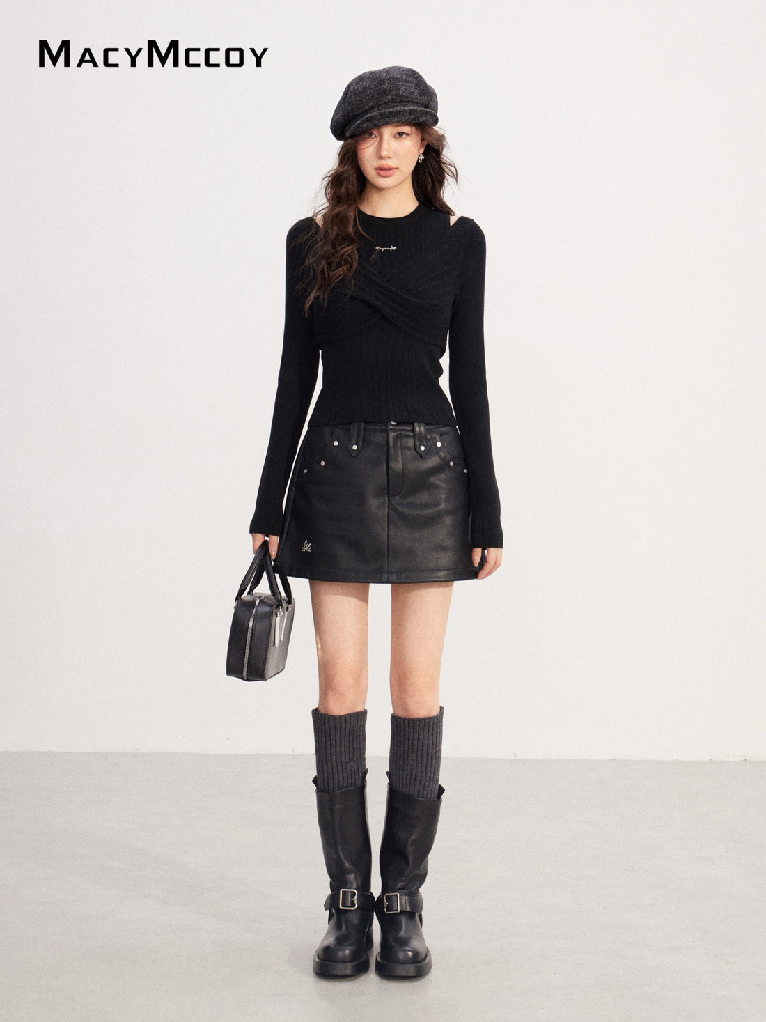 MacyMccoy MMC2025235 Butterfly Knot Twist Two Piece Set