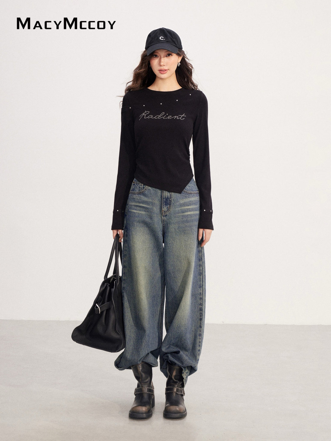 MacyMccoy MMC2025236 Irregular patchwork top