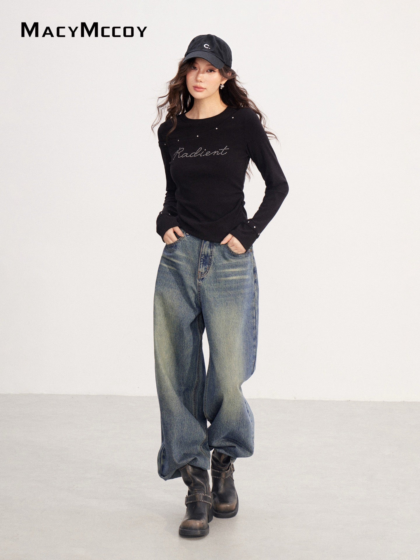 MacyMccoy MMC2025236 Irregular patchwork top