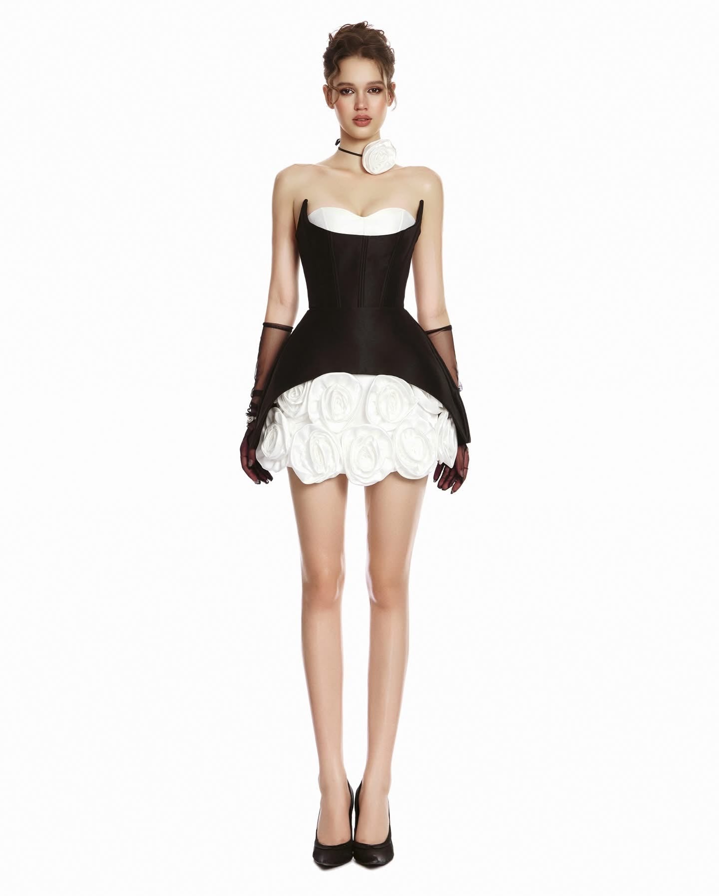 Moulinrose Karen Black Dress