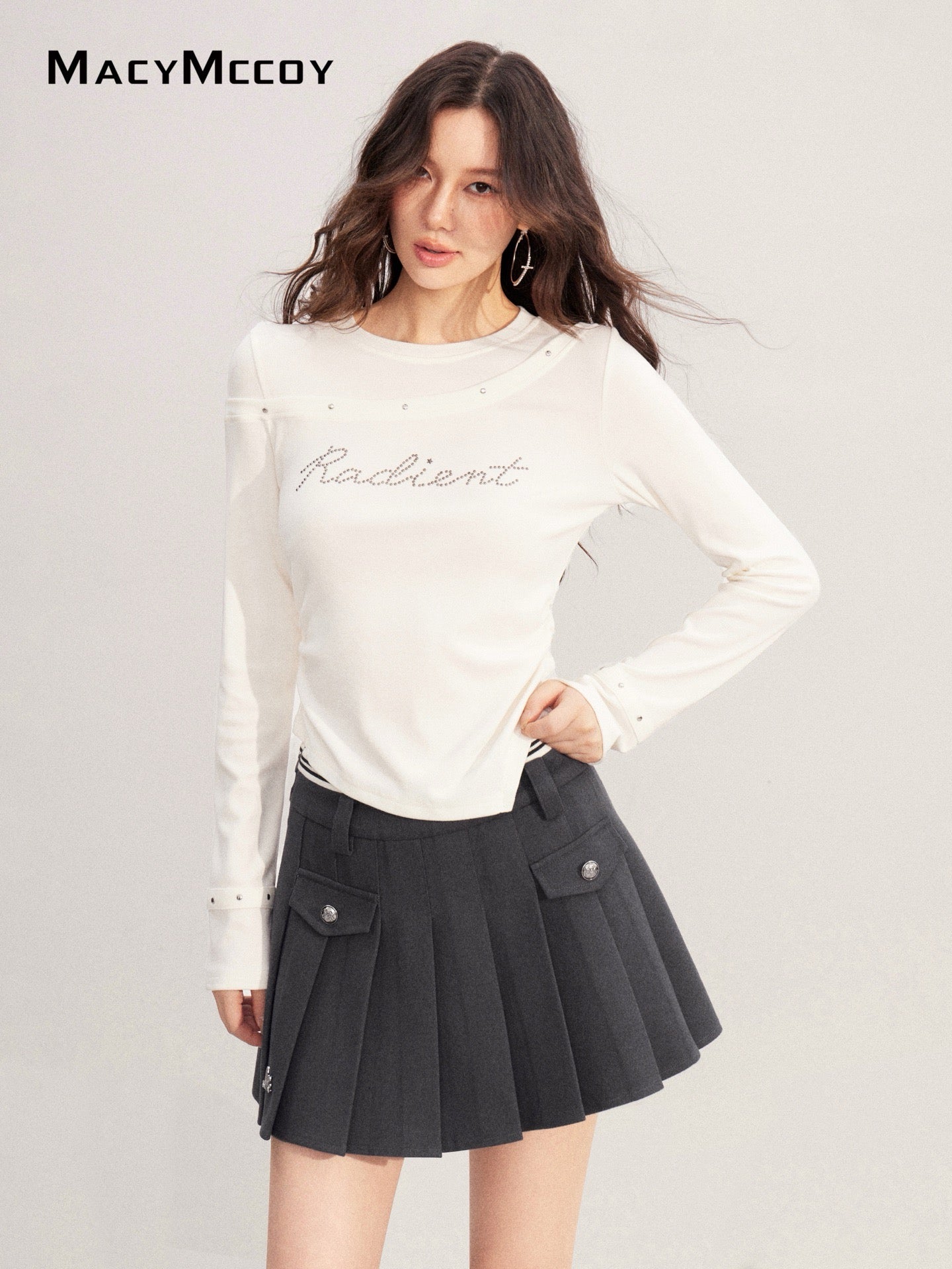 MacyMccoy MMC2025236 Irregular patchwork top