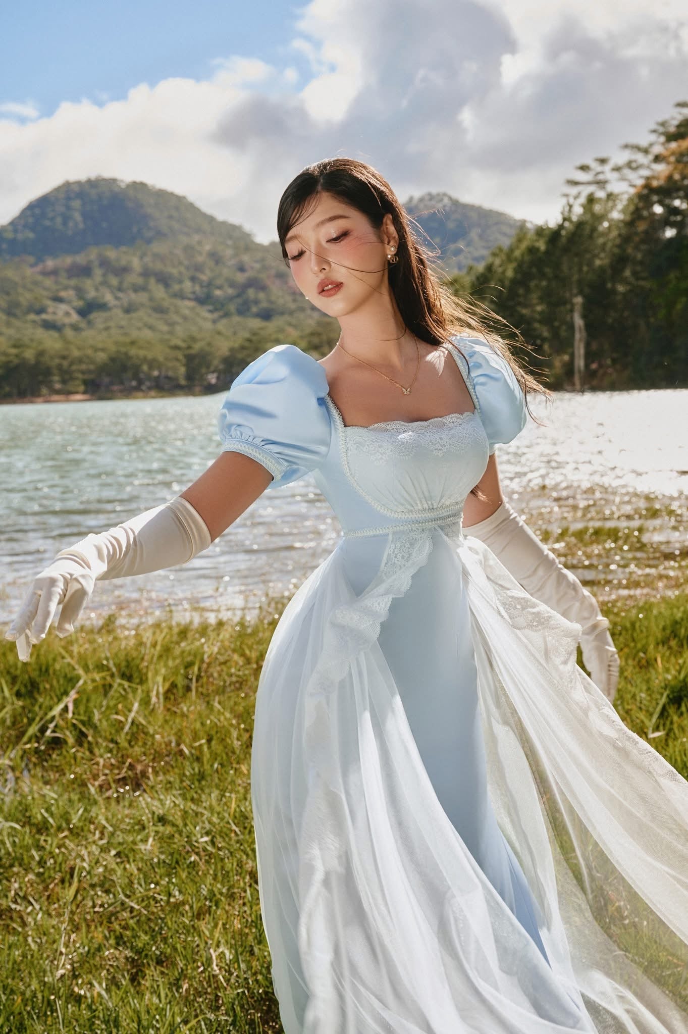 Sissy Daphne Silk Dress (2color)