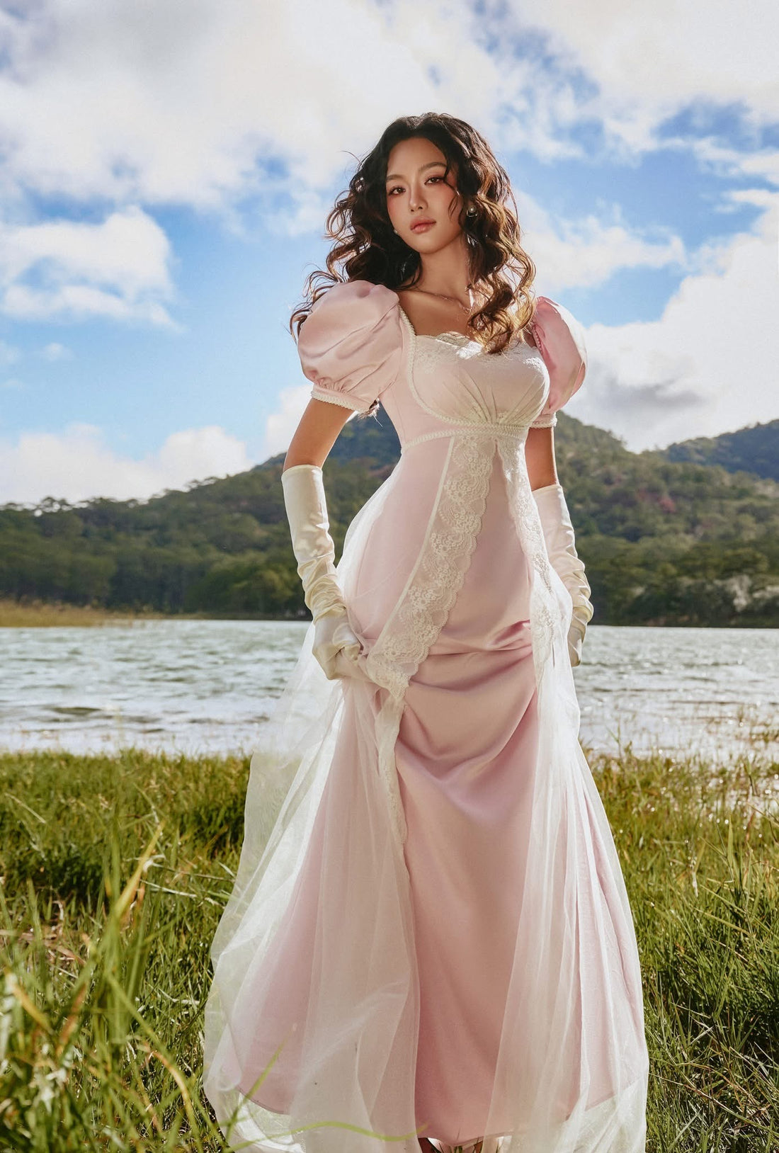 Sissy Daphne Silk Dress (2color)