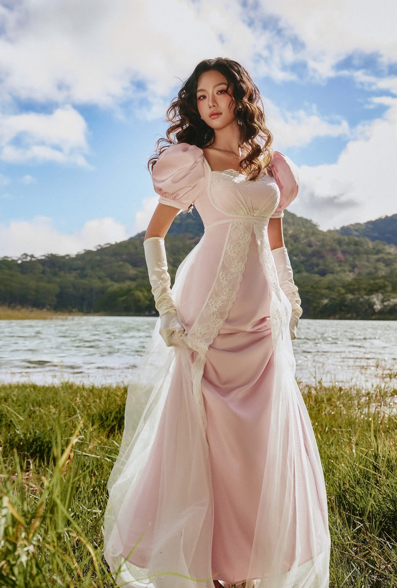 Sissy Daphne Silk Dress (2color)