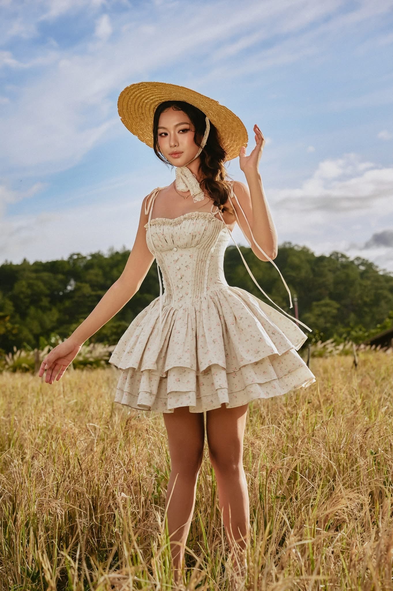 Sissy Cherry Corset Dress