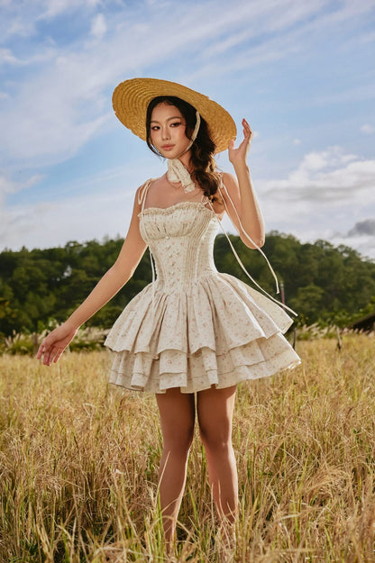 Sissy Cherry Corset Dress