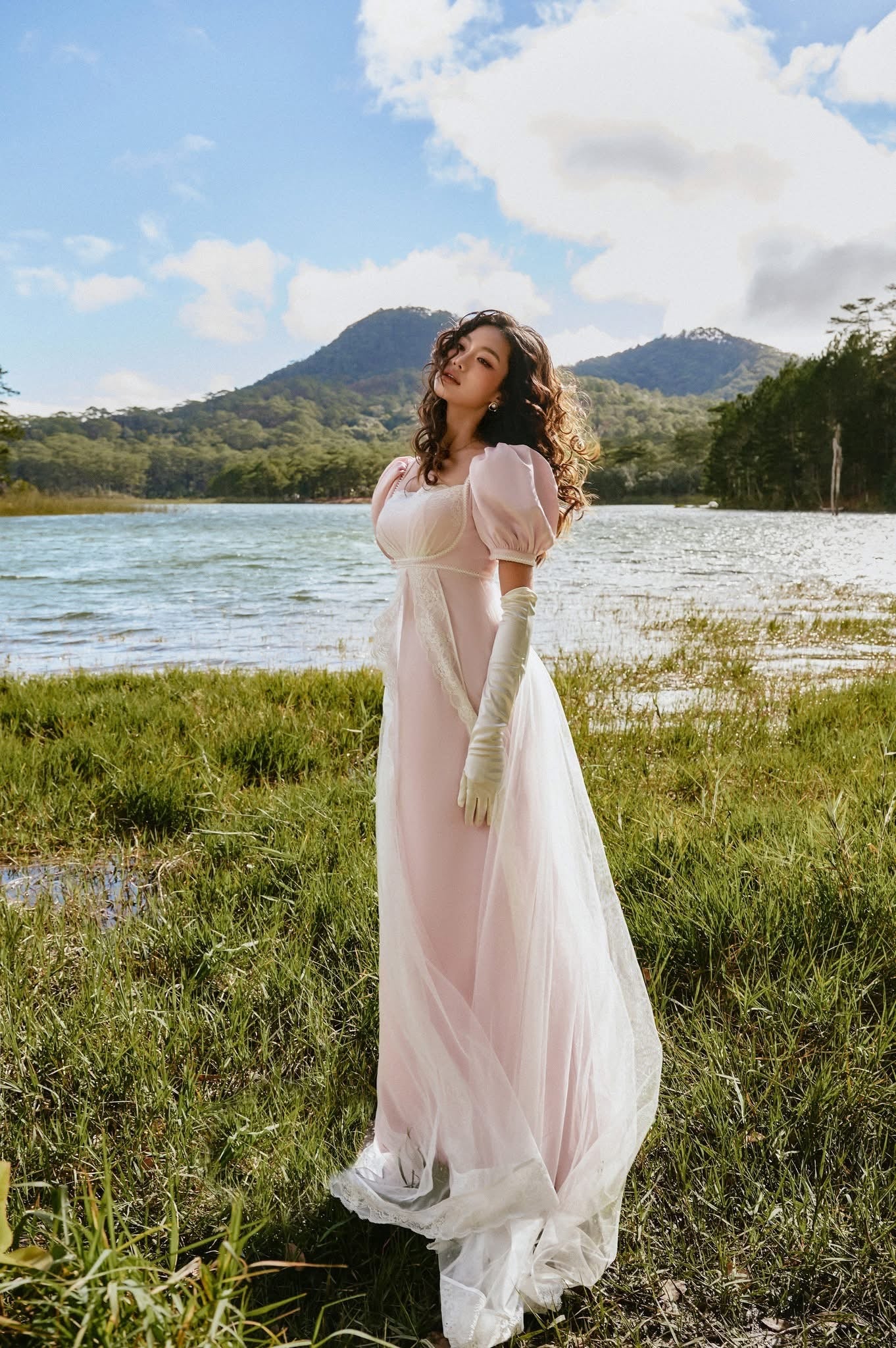 Sissy Daphne Silk Dress (2color)