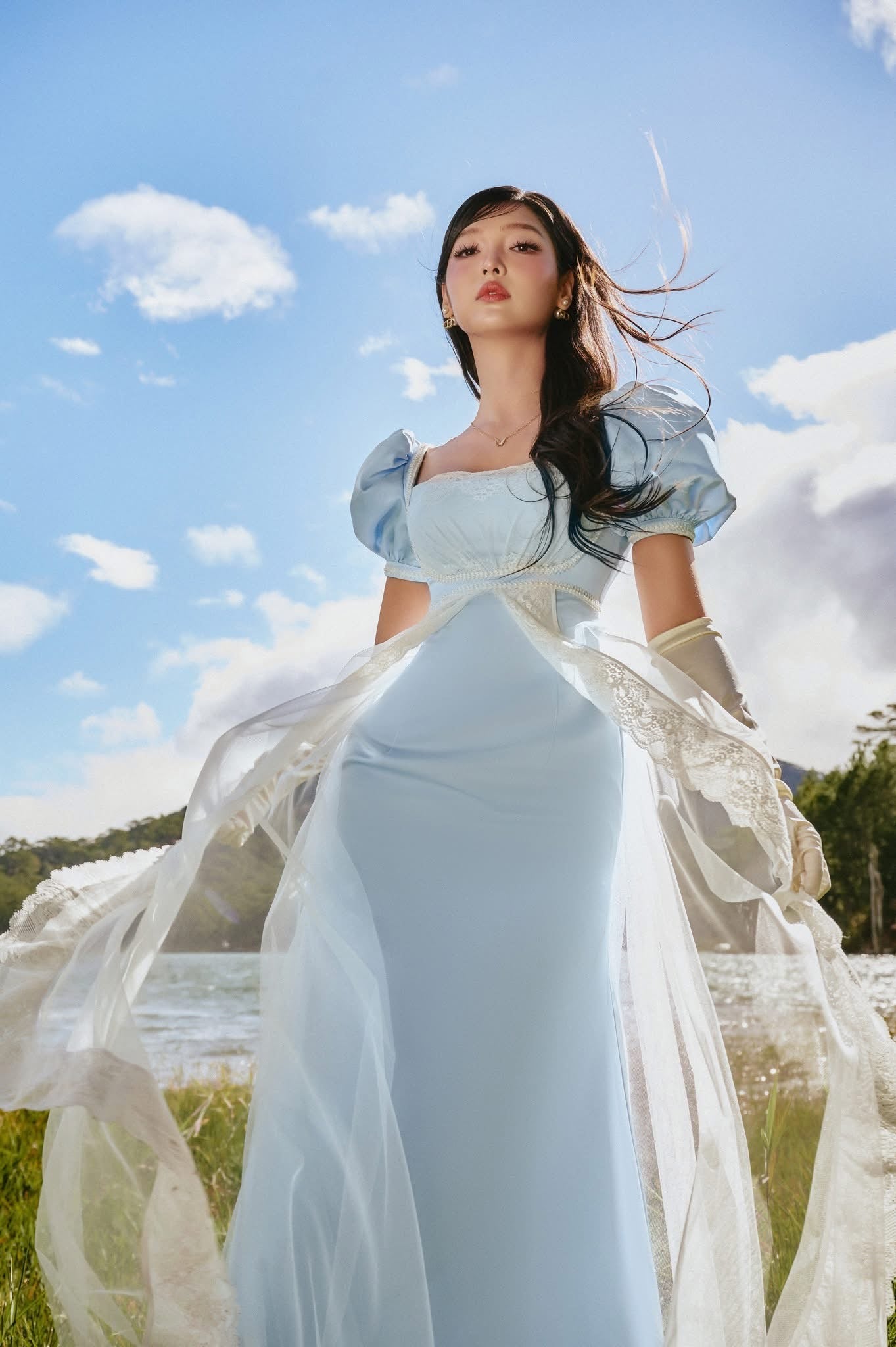 Sissy Daphne Silk Dress (2color)