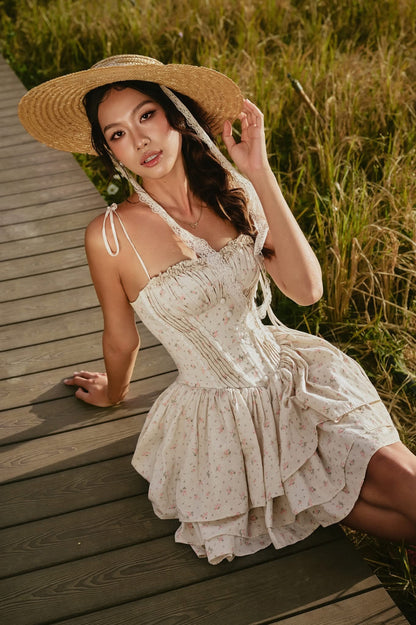 Sissy Cherry Corset Dress