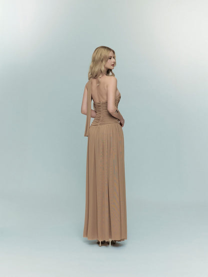 Deliciae Sera Dress (Brown)