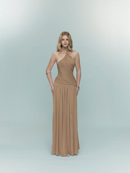 Deliciae Sera Dress (Brown)