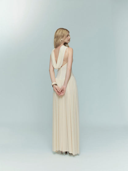 Deliciae Gloria Dress (Cream)