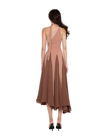 Huelleyrose Belle Dress with Flower Pin
