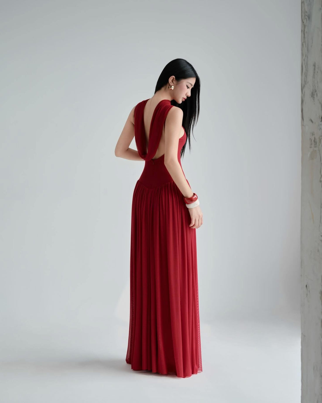 Deliciae Gloria Dress (Red)