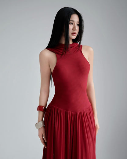 Deliciae Gloria Dress (Red)