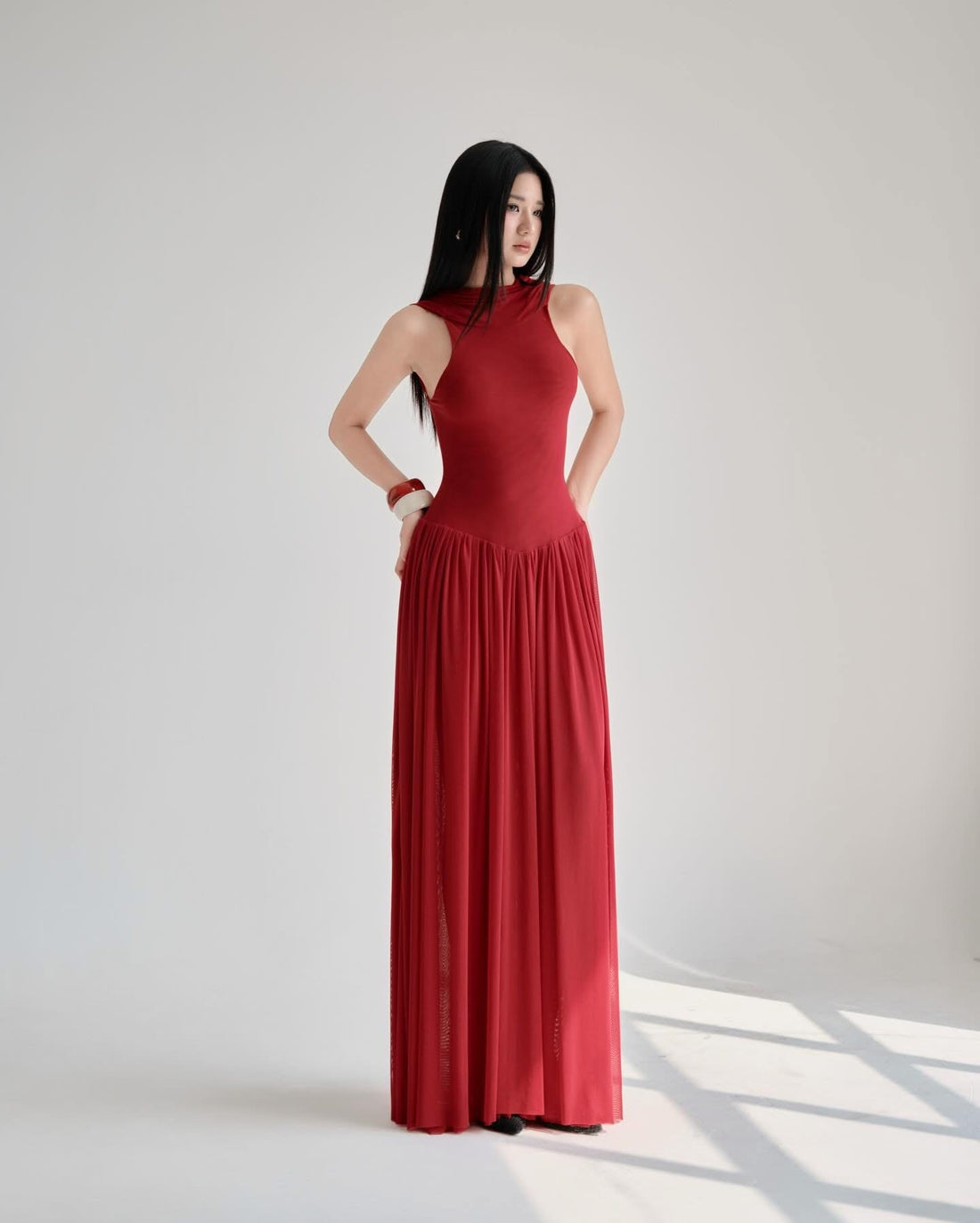 Deliciae Gloria Dress (Red)