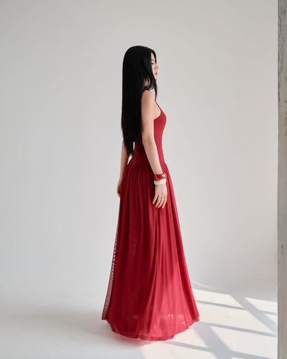 Deliciae Gloria Dress (Red)