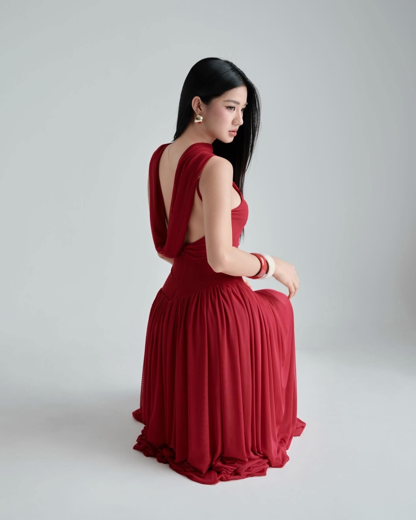 Deliciae Gloria Dress (Red)
