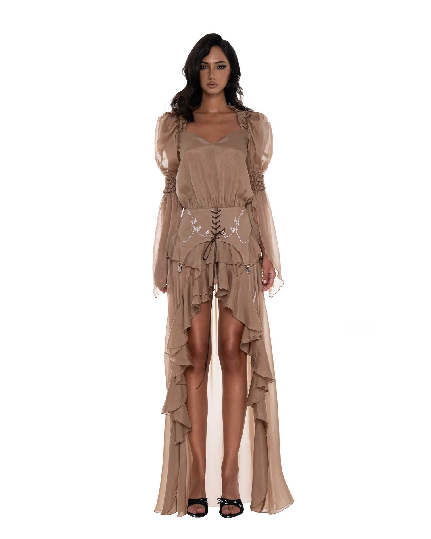 Huelleyrose Francie Dress