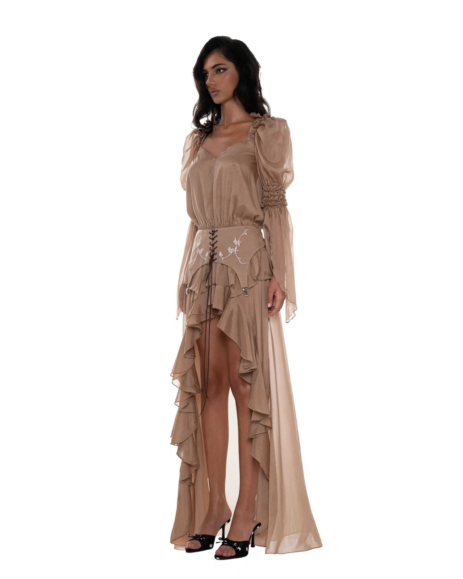 Huelleyrose Francie Dress