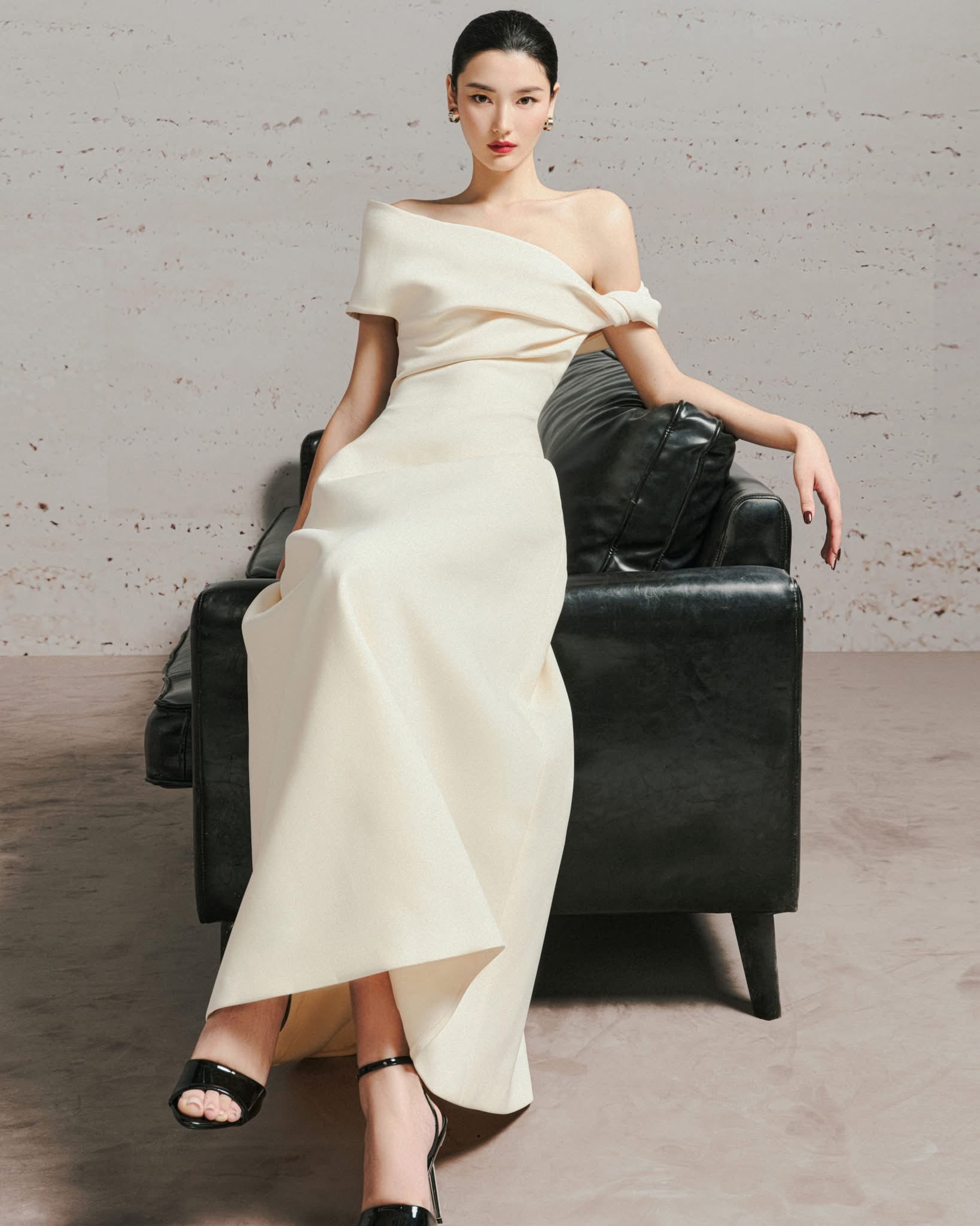 LANE JT REMIEL MIDI DRESS