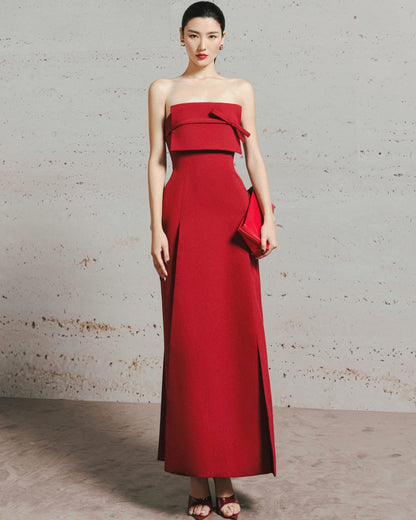 LANE JT RBRIELLE MIDI DRESS