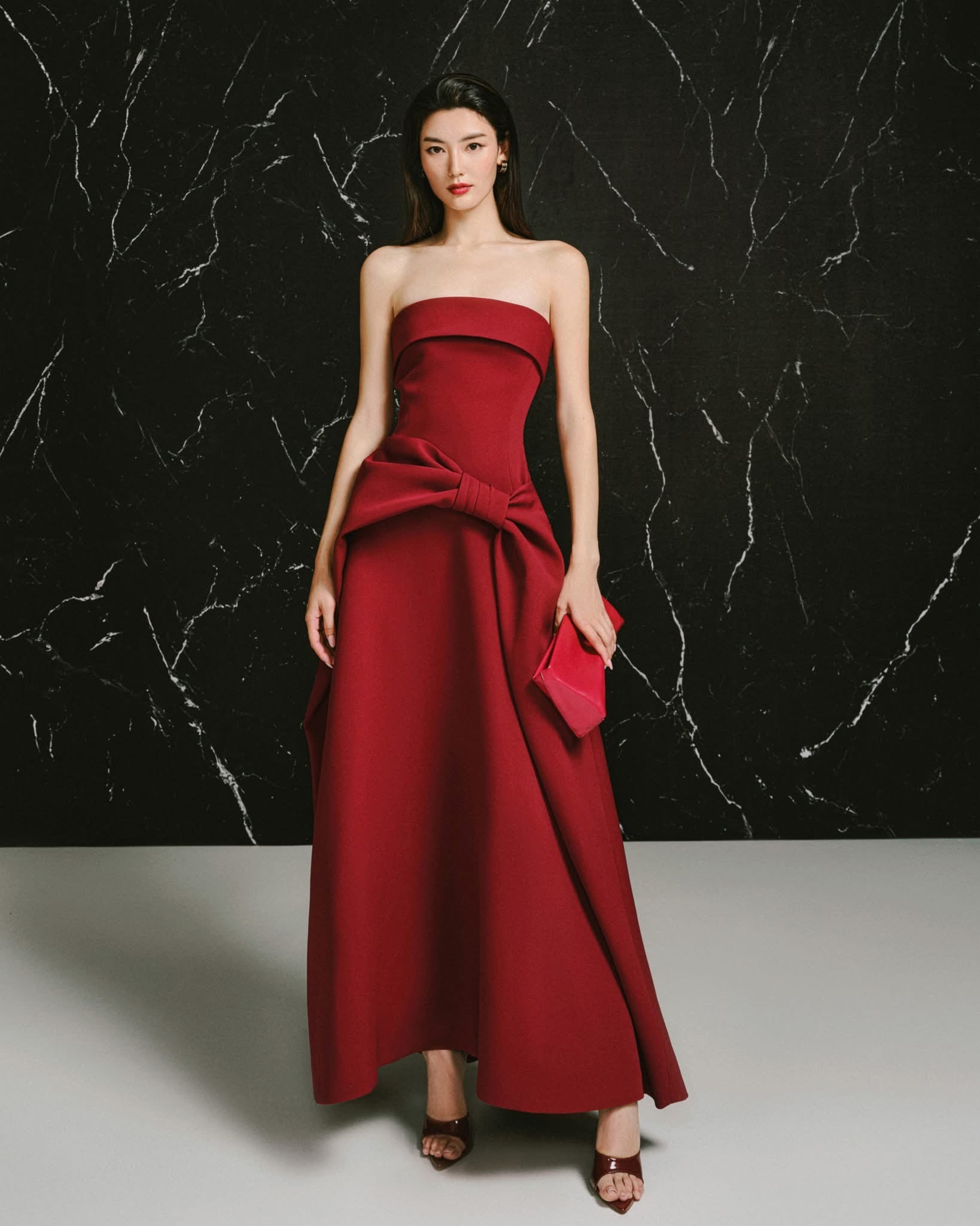 LANE JT ELYRA MIDI DRESS