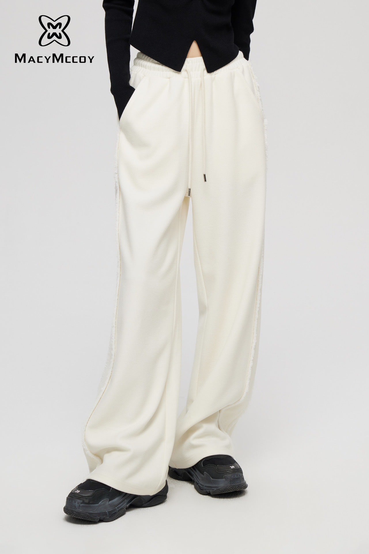 MacyMccoy Boyfriend Pants(2color)