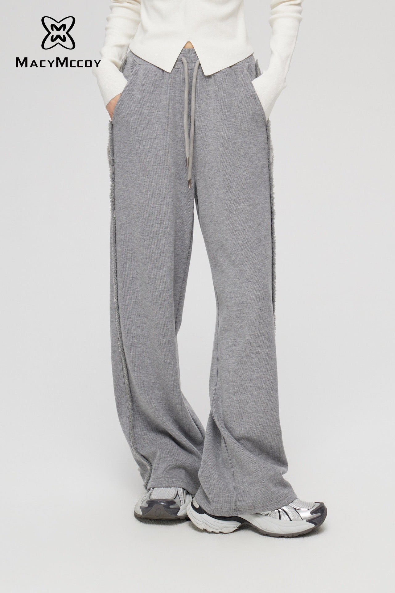 MacyMccoy Boyfriend Pants(2color)