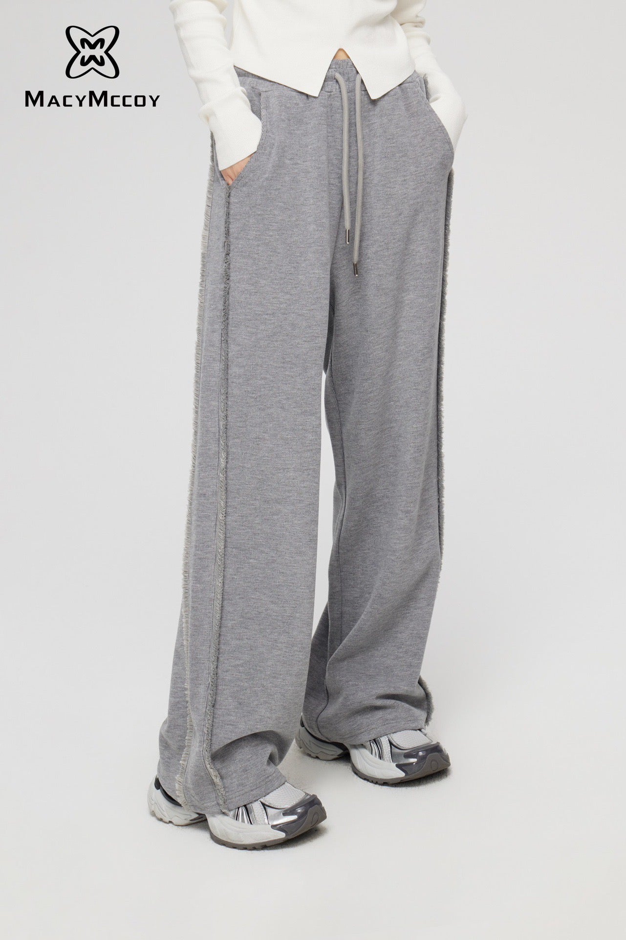 MacyMccoy Boyfriend Pants(2color)