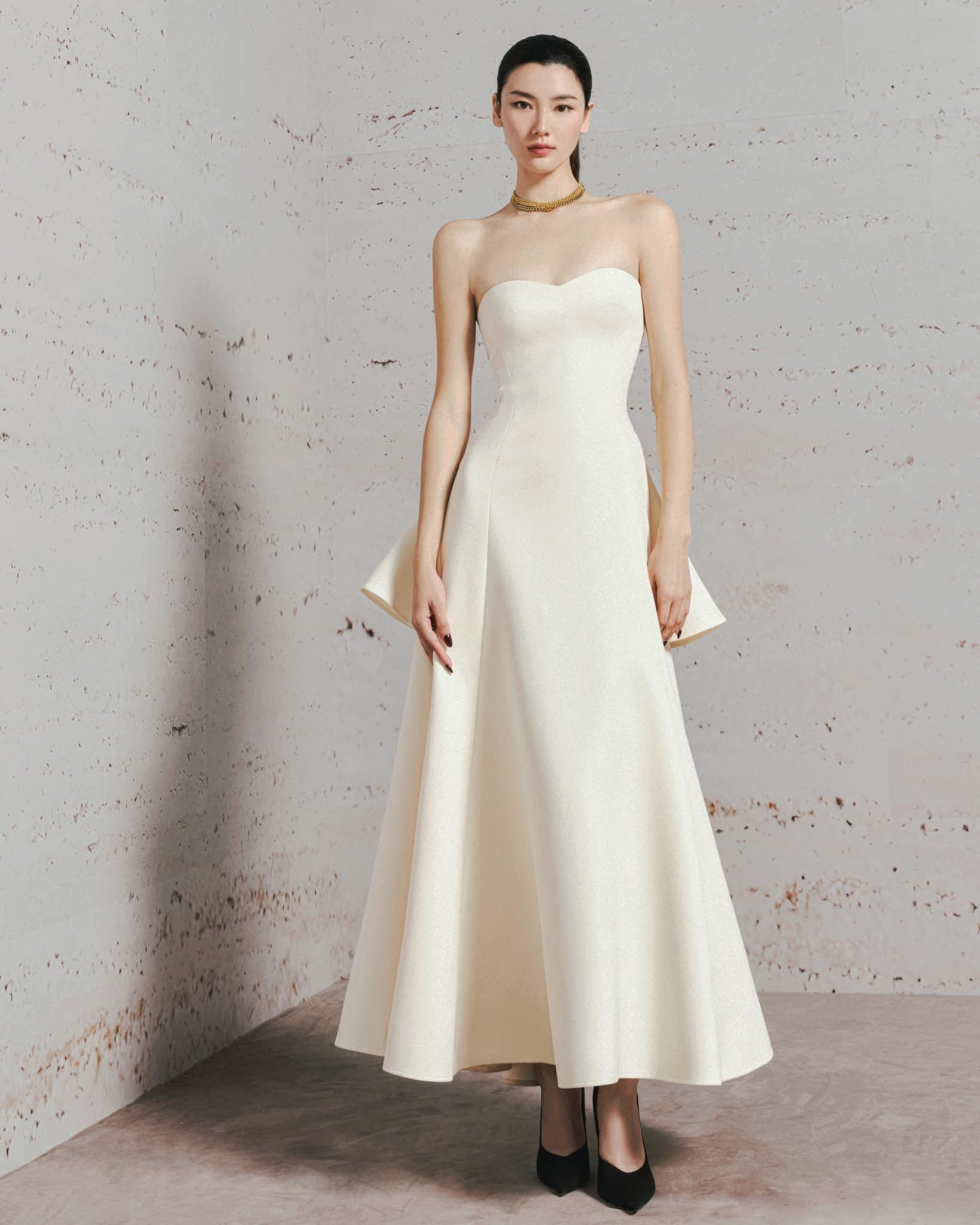 LANE JT CALANTHY MIDI DRESS