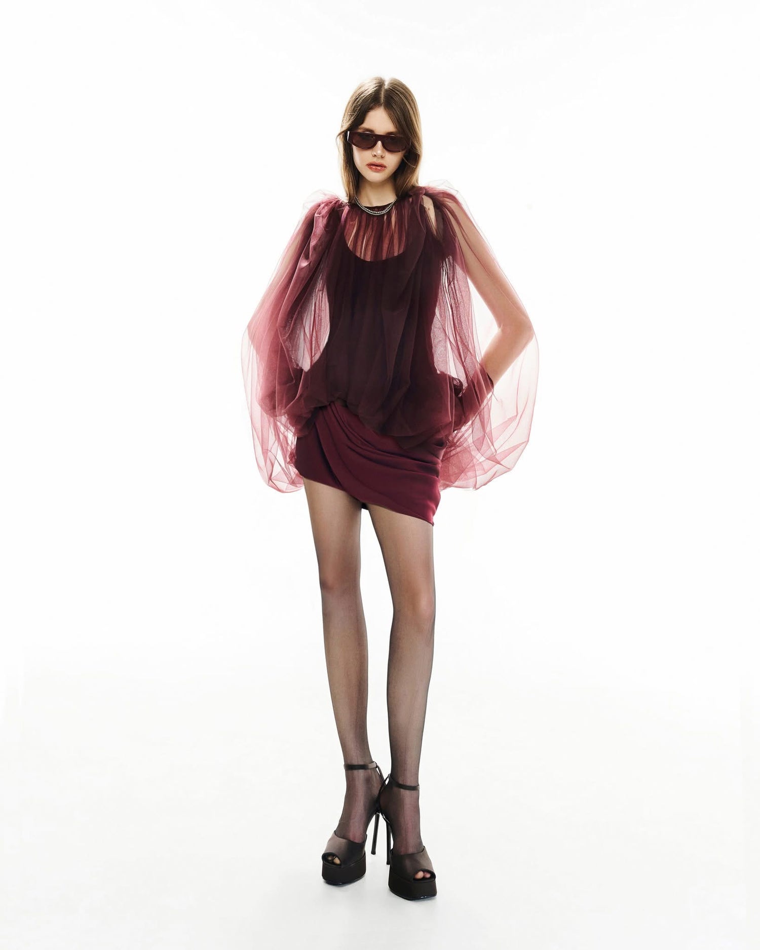 MUST HAVE Voluminous mesh top